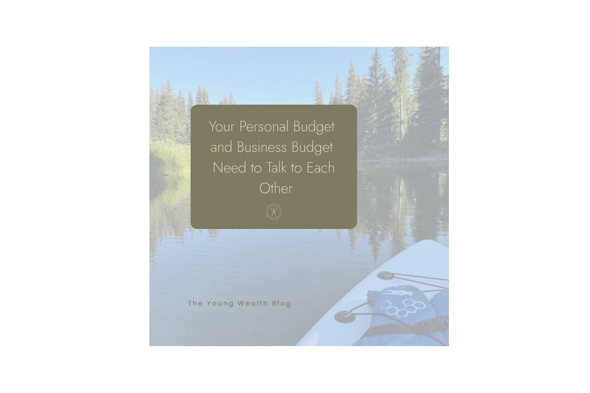 Blog cover photo for Young Wealth Co Personal and Small Business budgeting